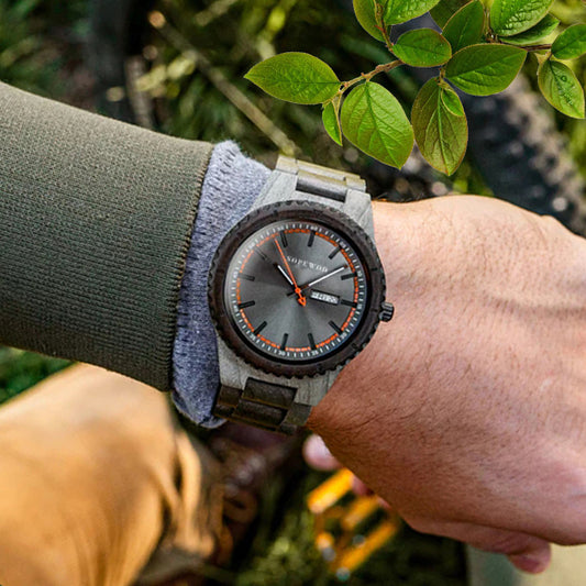 SOPEWOD fashion Sun print watch for men