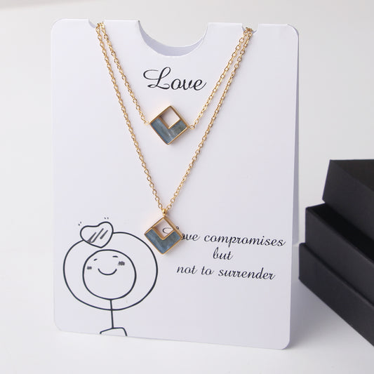 SOPEWOD Fashion Necklace for Women Gift Jewelry