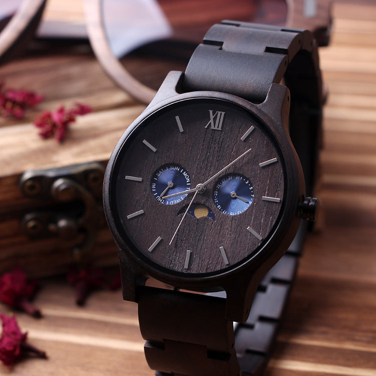 Fashion Men Wooden Watch