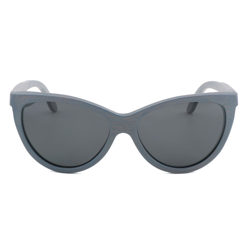 Wood Sunglasses Custom Logo Bamboo Fashion Black Mirror Metal Eye OEM Spring Frame Style Time Protection Color Lenses Weight Age