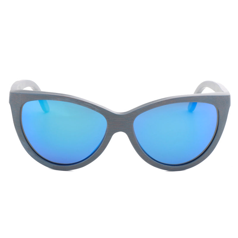 Wood Sunglasses Custom Logo Bamboo Fashion Black Mirror Metal Eye OEM Spring Frame Style Time Protection Color Lenses Weight Age