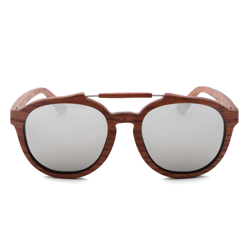 SOPEWOD  Wood Sunglasses with Dark Polarized Lenses for Men and Women