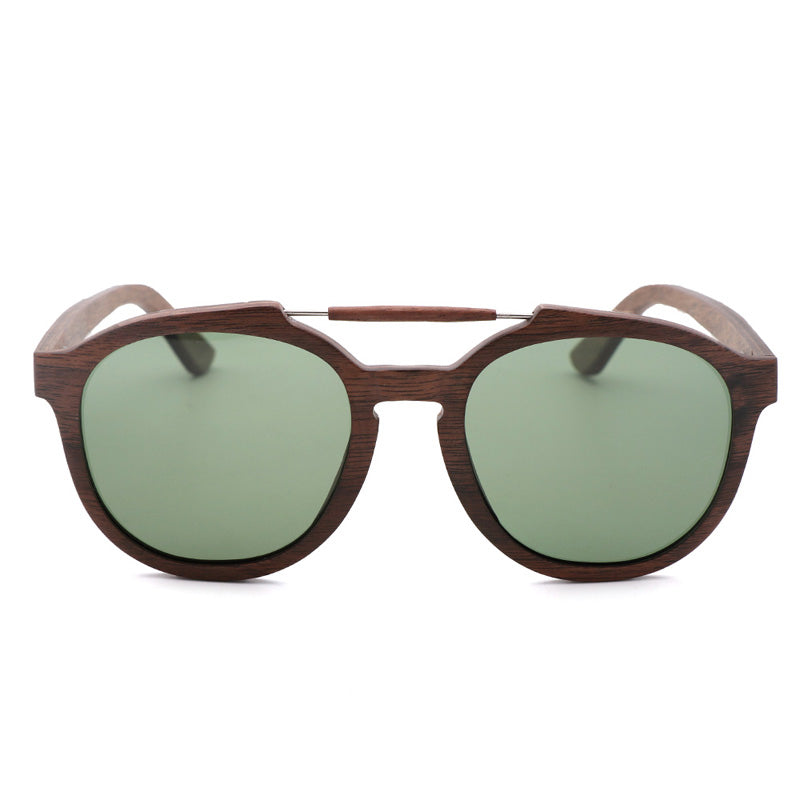 SOPEWOD  Wood Sunglasses with Dark Polarized Lenses for Men and Women