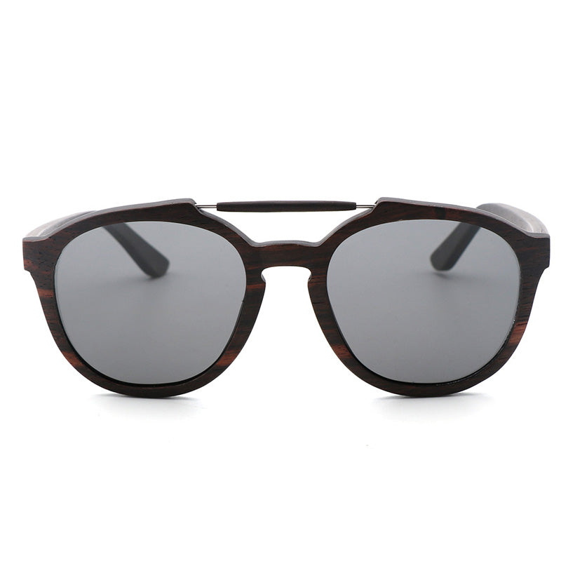 SOPEWOD  Wood Sunglasses with Dark Polarized Lenses for Men and Women