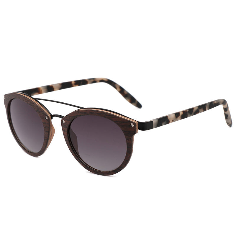 SOPEWOD  Wood Sunglasses with Dark Polarized Lenses for Men and Women