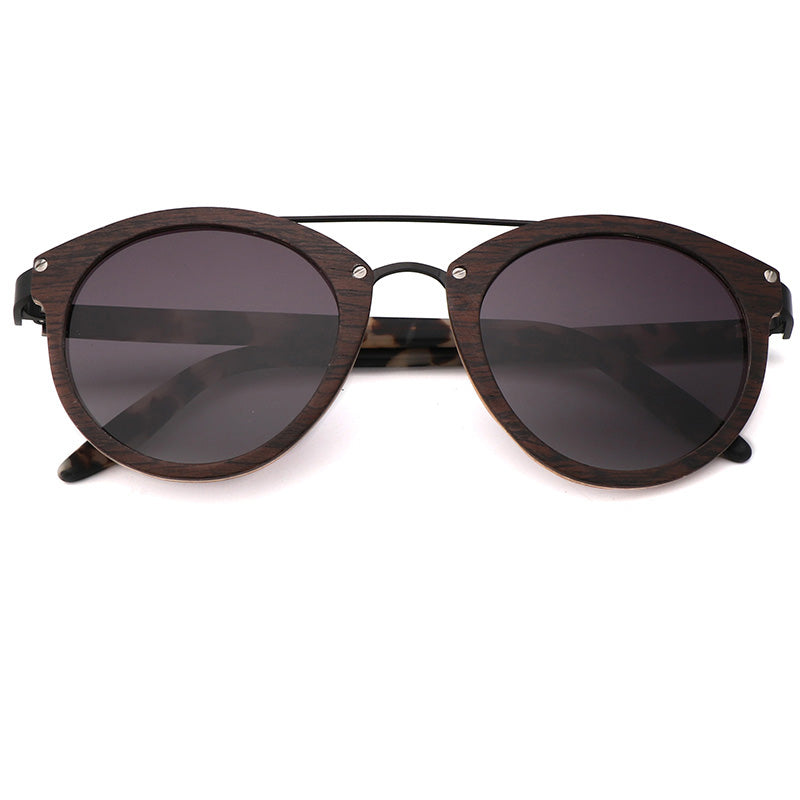 SOPEWOD  Wood Sunglasses with Dark Polarized Lenses for Men and Women