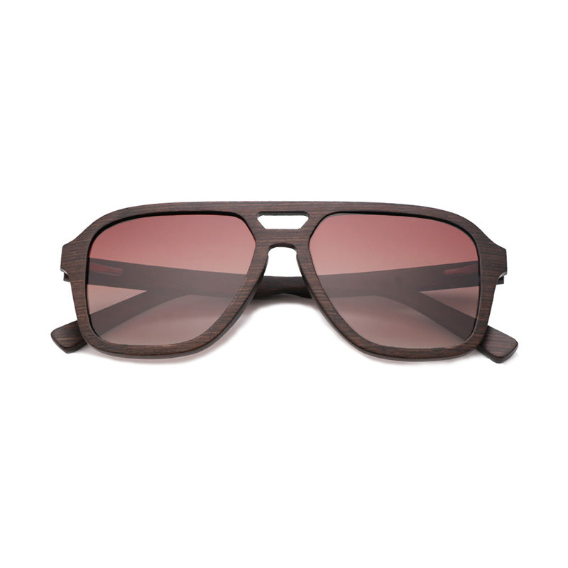 SOPEWOD  Wood Sunglasses with Dark Polarized Lenses for Men and Women