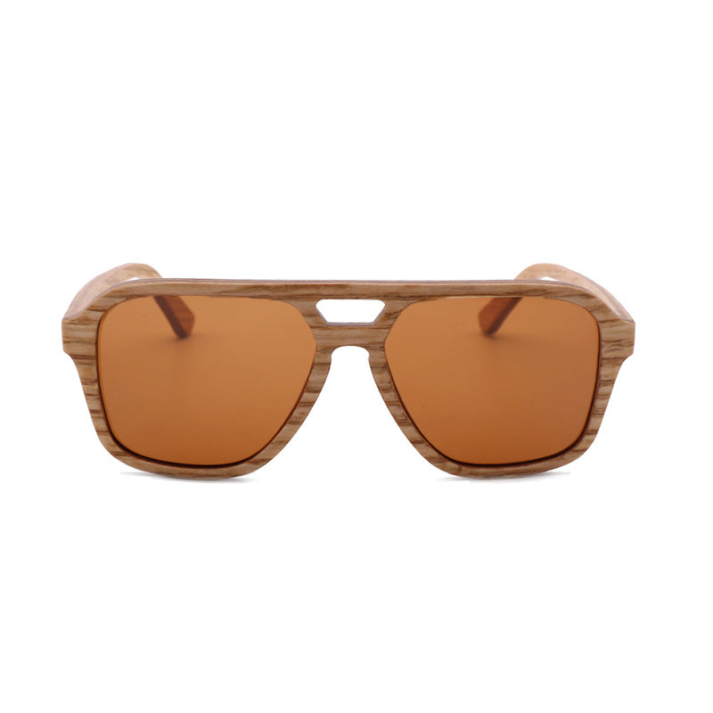 SOPEWOD  Wood Sunglasses with Dark Polarized Lenses for Men and Women