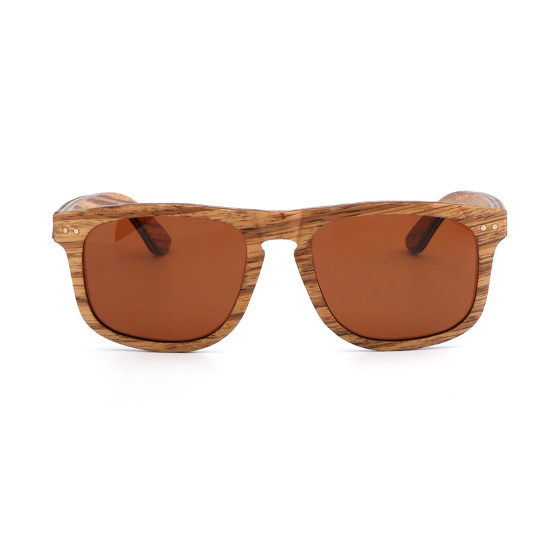 SOPEWOD  Wood Sunglasses with Dark Polarized Lenses for Men and Women