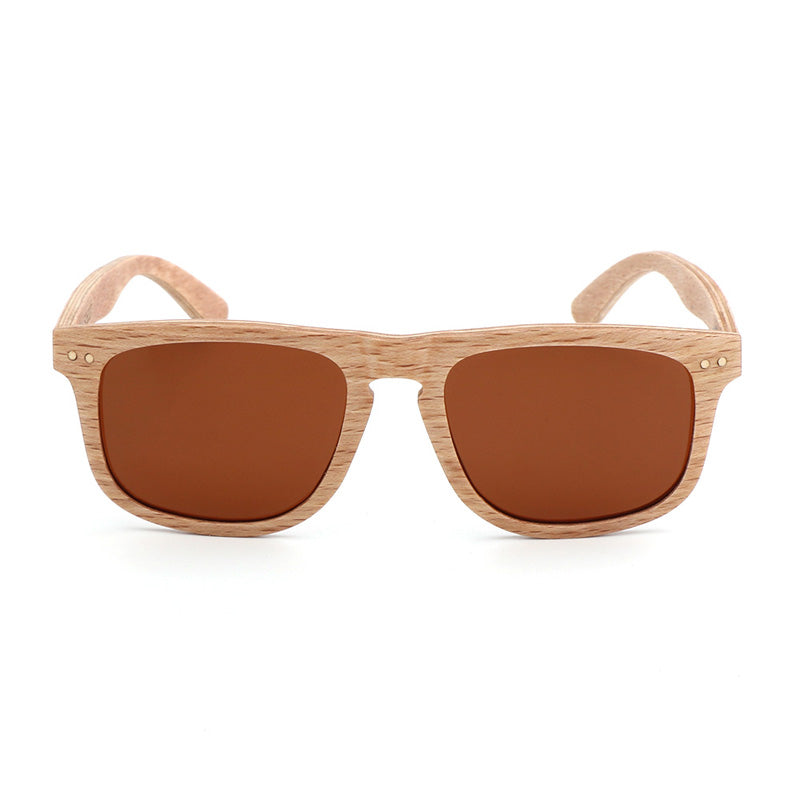 SOPEWOD  Wood Sunglasses with Dark Polarized Lenses for Men and Women