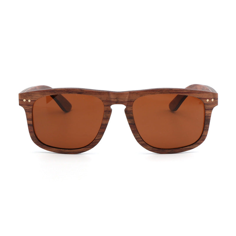 SOPEWOD  Wood Sunglasses with Dark Polarized Lenses for Men and Women