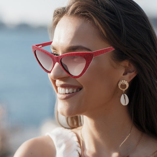SOPEWOD  Wood Sunglasses with Dark Polarized Lenses for  Women
