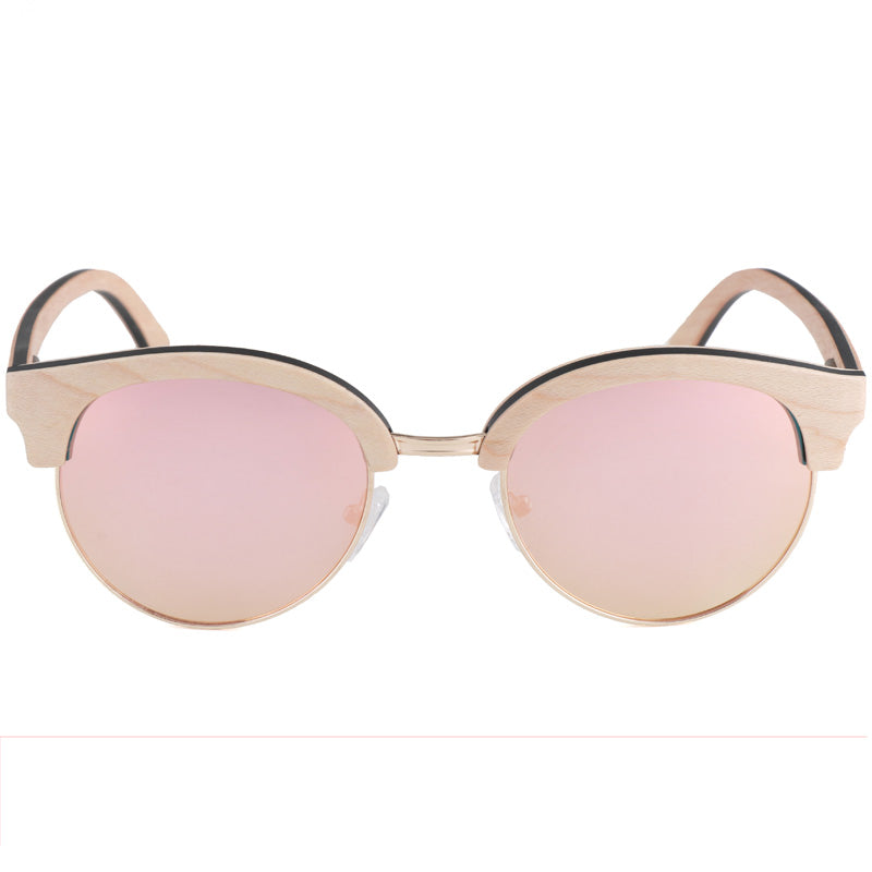 SOPEWOD  Wood Sunglasses with Dark Polarized Lenses for Men and Women
