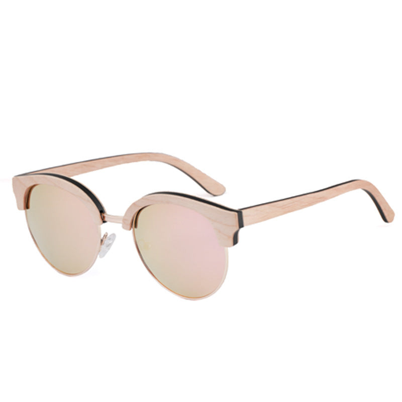 SOPEWOD  Wood Sunglasses with Dark Polarized Lenses for Men and Women
