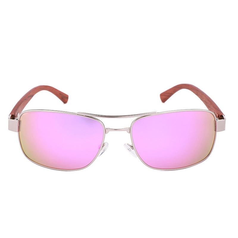 SOPEWOD  Wood Sunglasses with Dark Polarized Lenses for Men and Women