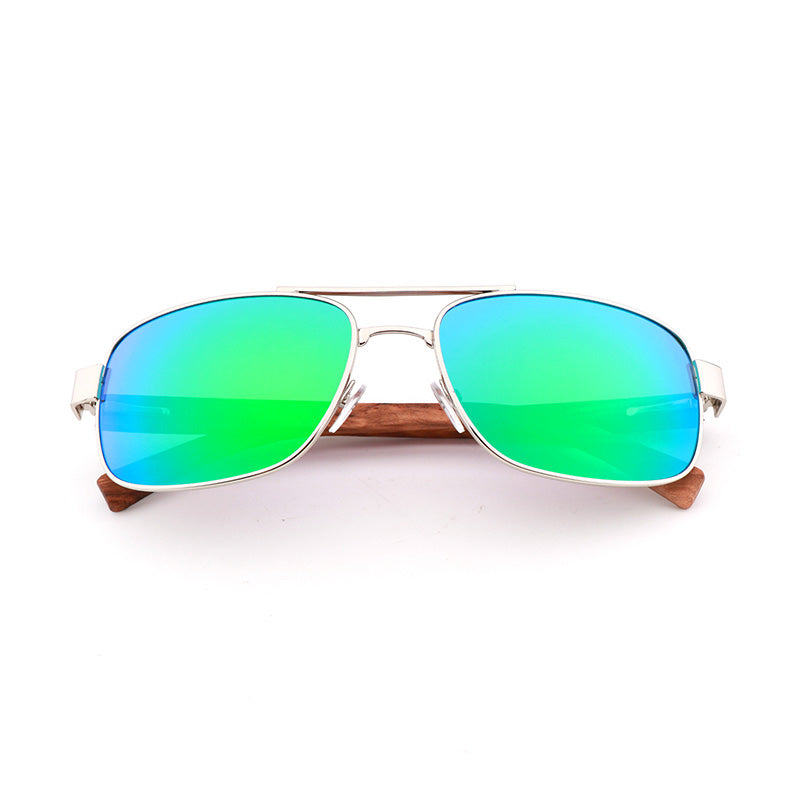 SOPEWOD  Wood Sunglasses with Dark Polarized Lenses for Men and Women
