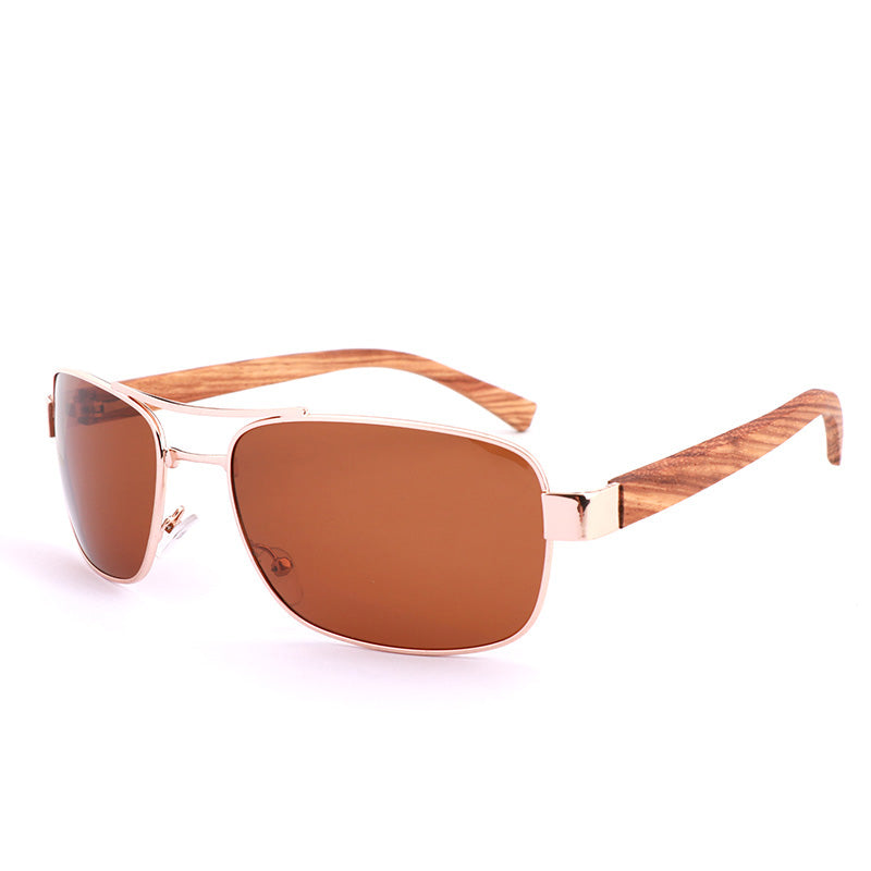 SOPEWOD  Wood Sunglasses with Dark Polarized Lenses for Men and Women