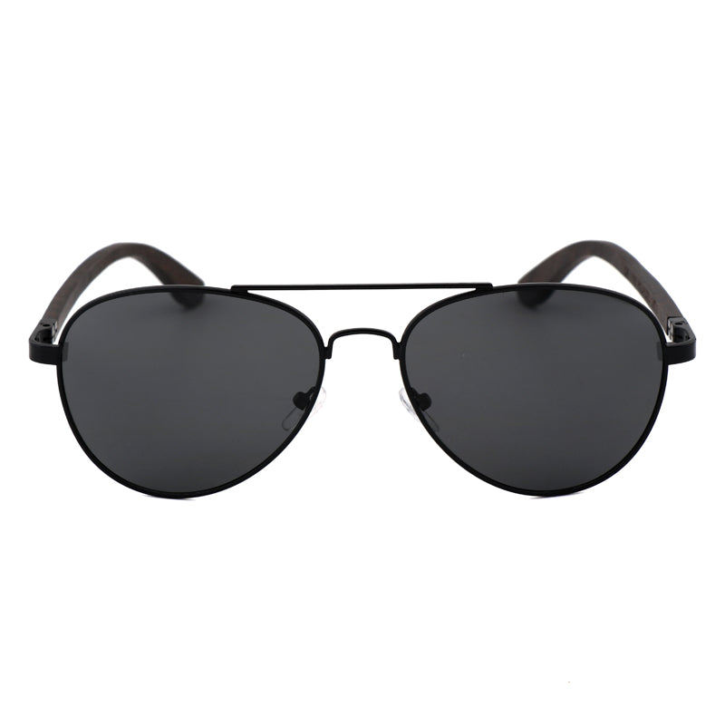 SOPEWOD  Wood Sunglasses with Dark Polarized Lenses for Men and Women
