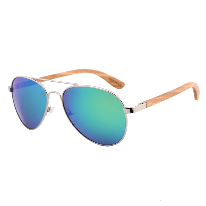 SOPEWOD  Wood Sunglasses with Dark Polarized Lenses for Men and Women