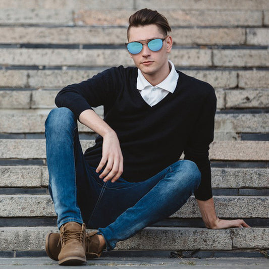 SOPEWOD  Wood Sunglasses with Dark Polarized Lenses for Men and Women