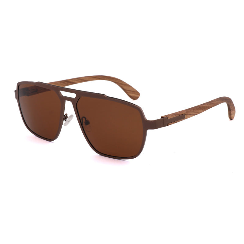 SOPEWOD  Wood Sunglasses with Dark Polarized Lenses for Men and Women