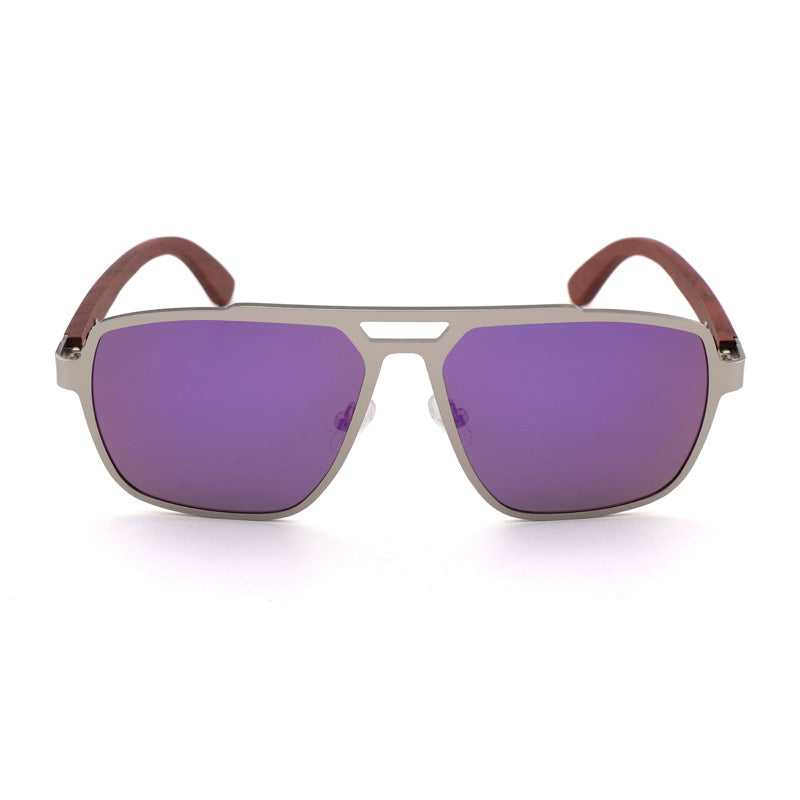 SOPEWOD  Wood Sunglasses with Dark Polarized Lenses for Men and Women