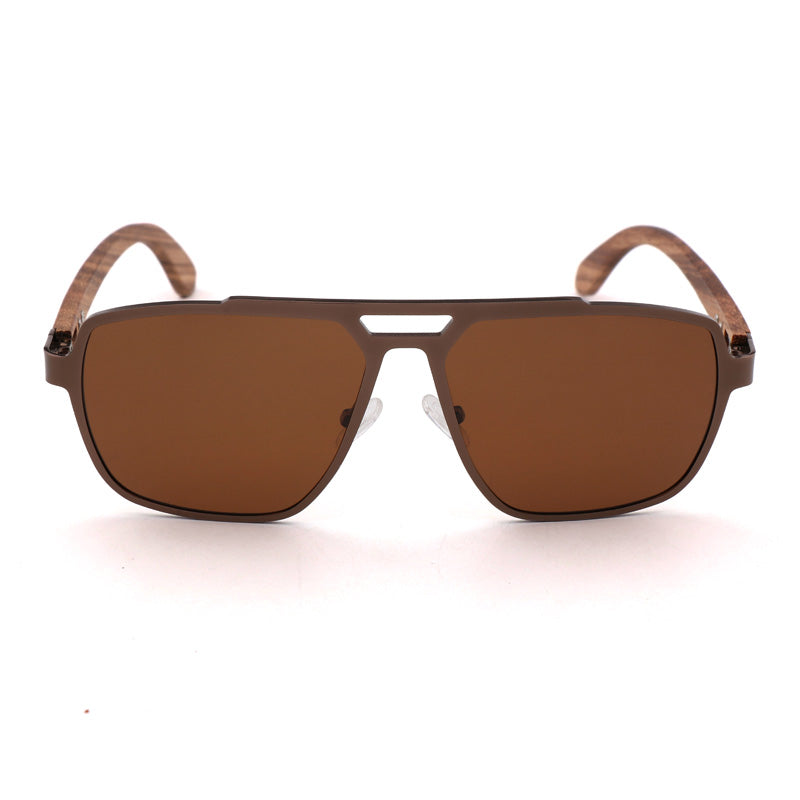 SOPEWOD  Wood Sunglasses with Dark Polarized Lenses for Men and Women