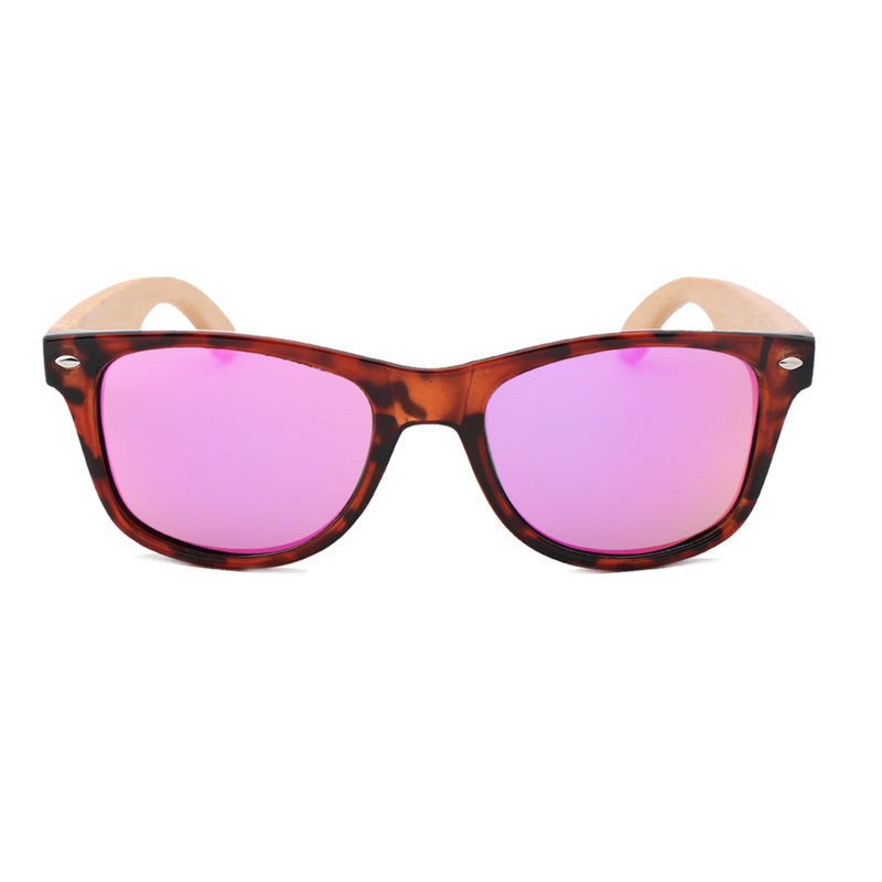 SOPEWOD  Wood Sunglasses with Dark Polarized Lenses for Women