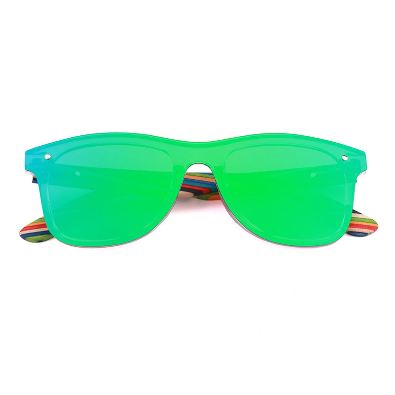 SOPEWOD  Wood Sunglasses with Dark Polarized Lenses for Men and Women