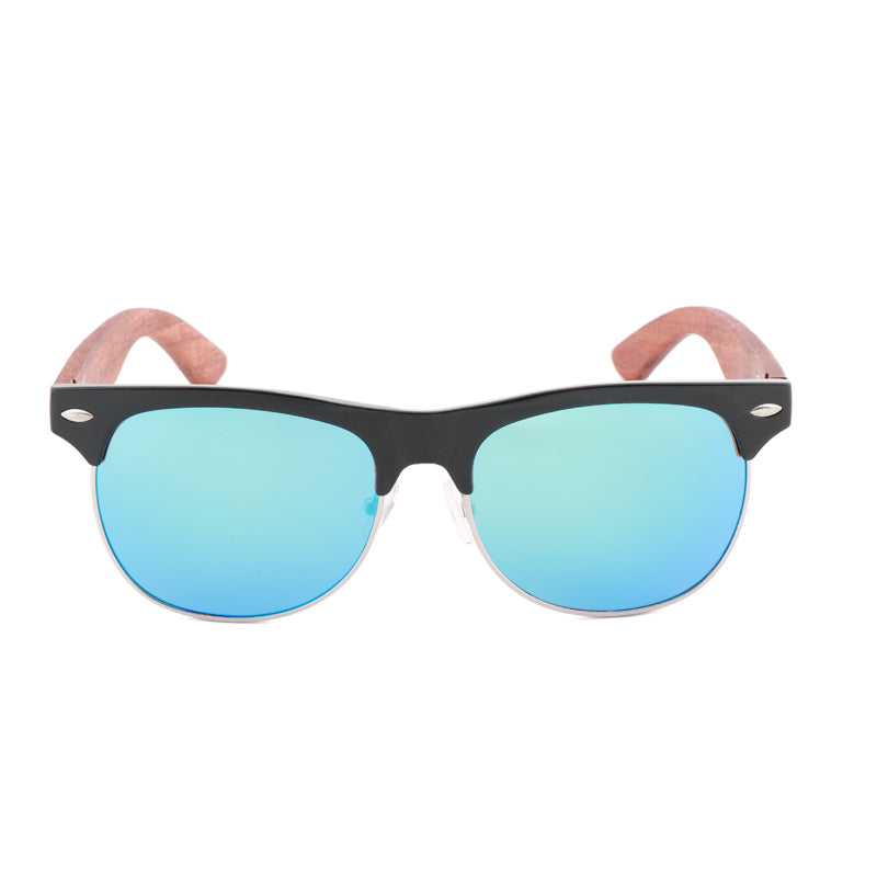 SOPEWOD  Wood Sunglasses with Dark Polarized Lenses for Men and Women