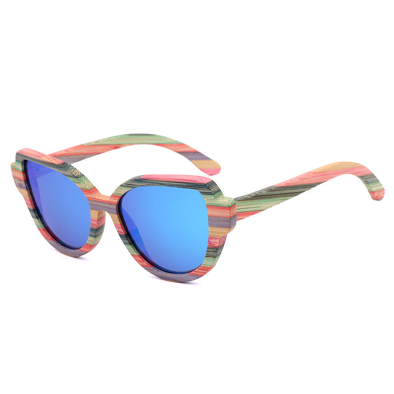 SOPEWOD  Wood Sunglasses with Dark Polarized Lenses for Men and Women