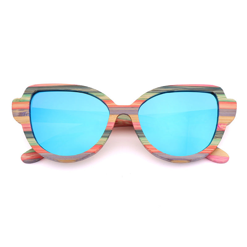 SOPEWOD  Wood Sunglasses with Dark Polarized Lenses for Men and Women
