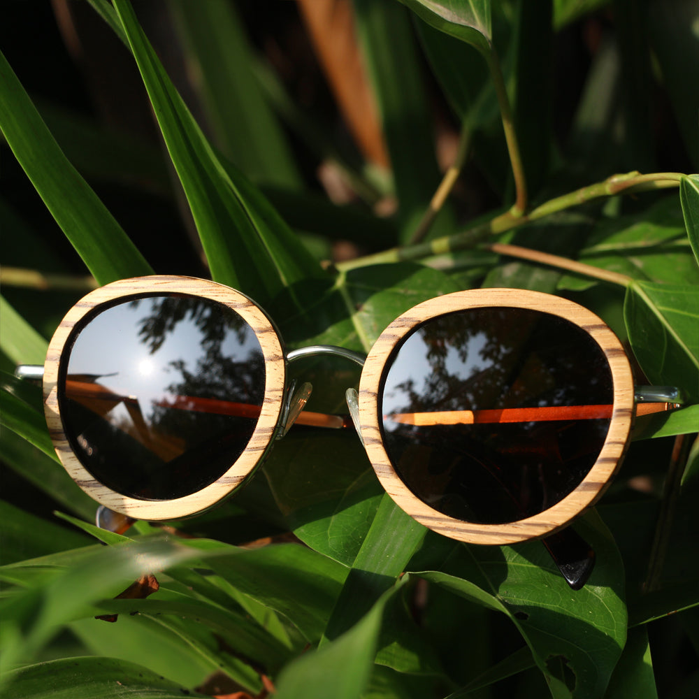 SOPEWOD Wooden Sunglasses for Men and Women – Polarized Lenses with Bamboo Wooden Frame