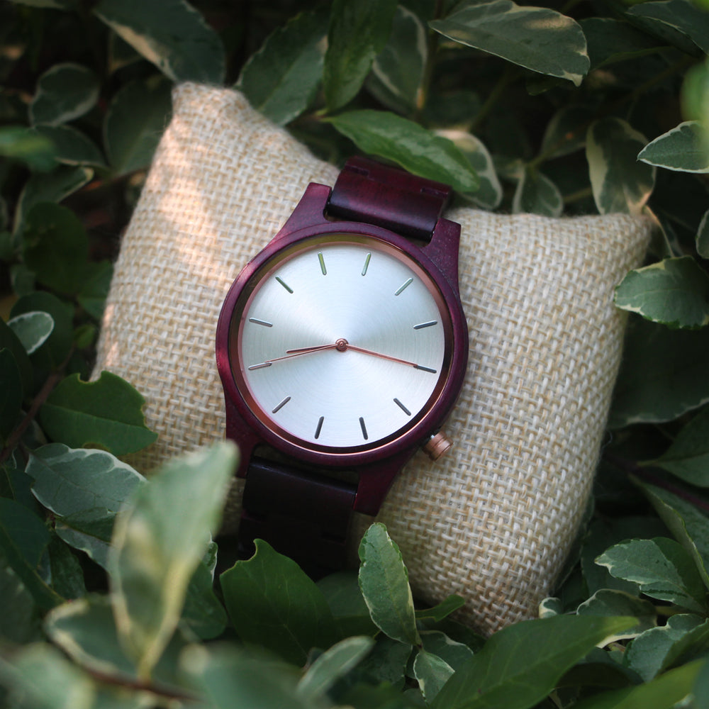 SOPEWOD Wood Watches for Women,Wooden Handmade Watch with Lightweight Adjustable Wood Band, Natural Casual Fashion Quartz Wristwatch
