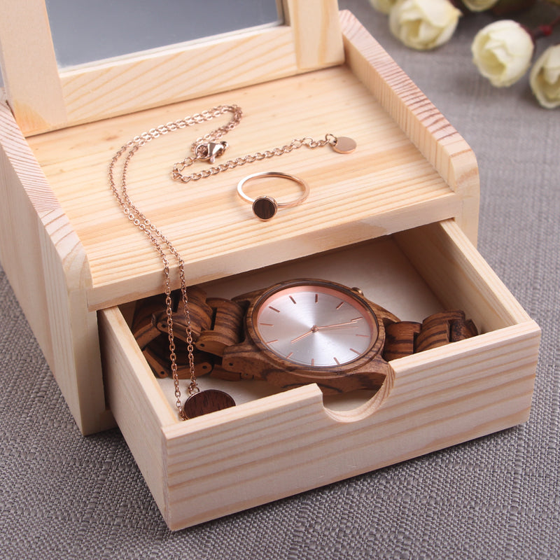 SOPEWOD jewelry watch box cosmetic box