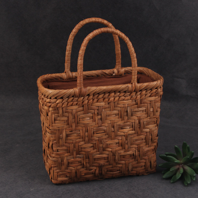 SOPEWOD trend grapevine bamboo pure small handmade woven bag for Womens
