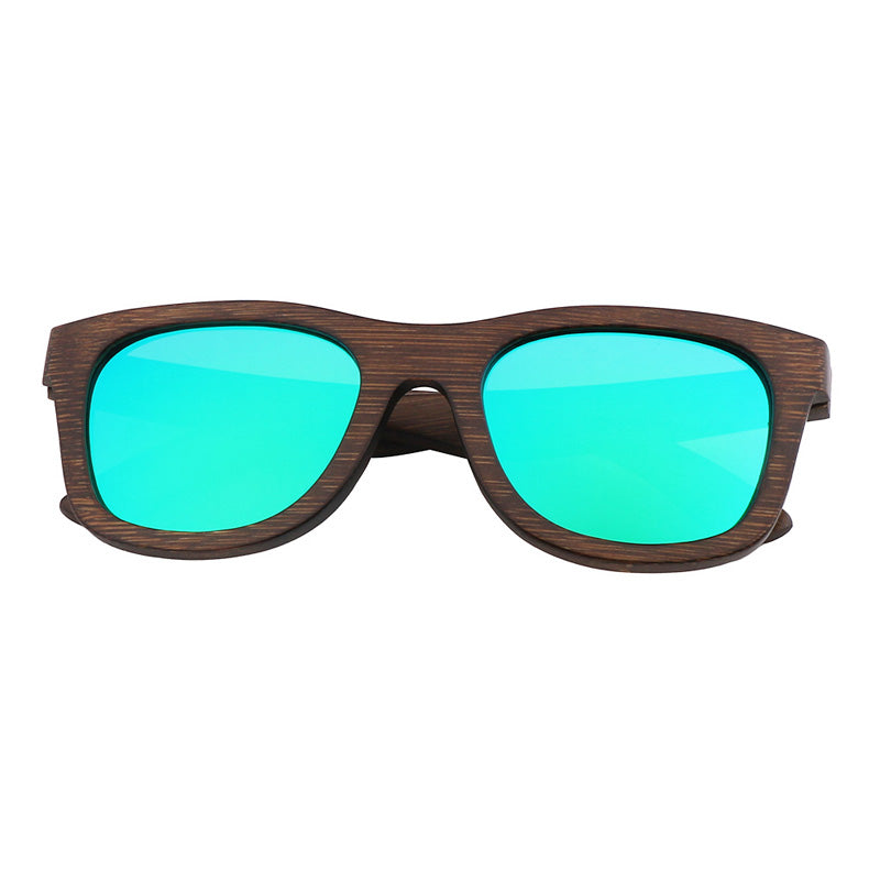 SOPEWOD Wood Sunglasses for Men and Women Vintage Polarized Lenses Uv Protection Bamboo Frame Sun Glasses