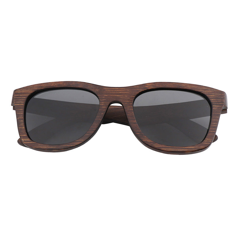 SOPEWOD Wood Sunglasses for Men and Women Vintage Polarized Lenses Uv Protection Bamboo Frame Sun Glasses