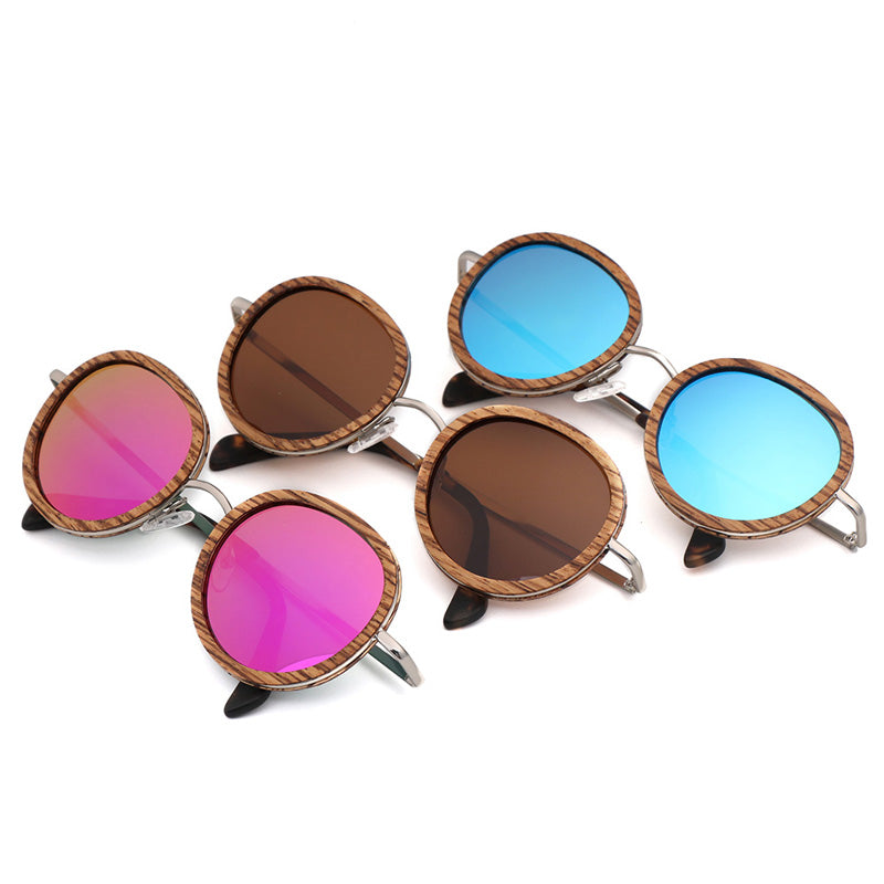 SOPEWOD Wooden Sunglasses for Men and Women – Polarized Lenses with Bamboo Wooden Frame