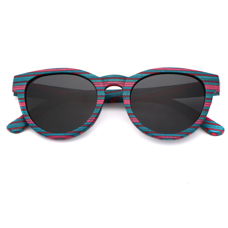 SOPEWOD Wooden Sunglasses for Men and Women – Polarized Lenses with Bamboo Wooden Frame