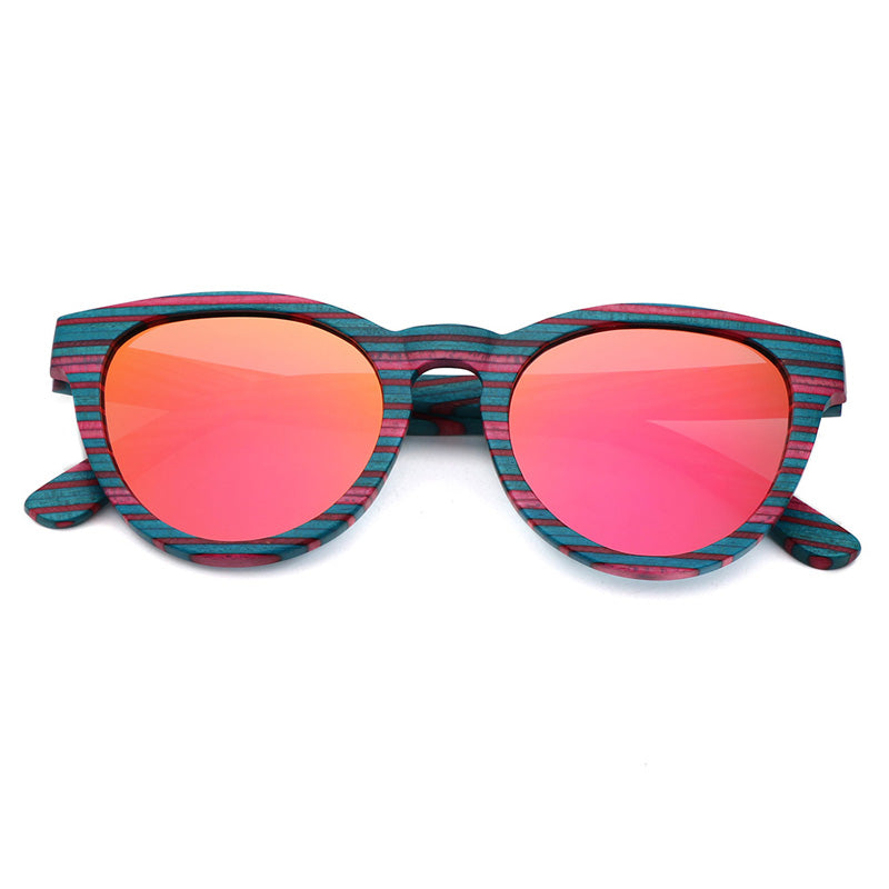 SOPEWOD Wooden Sunglasses for Men and Women – Polarized Lenses with Bamboo Wooden Frame