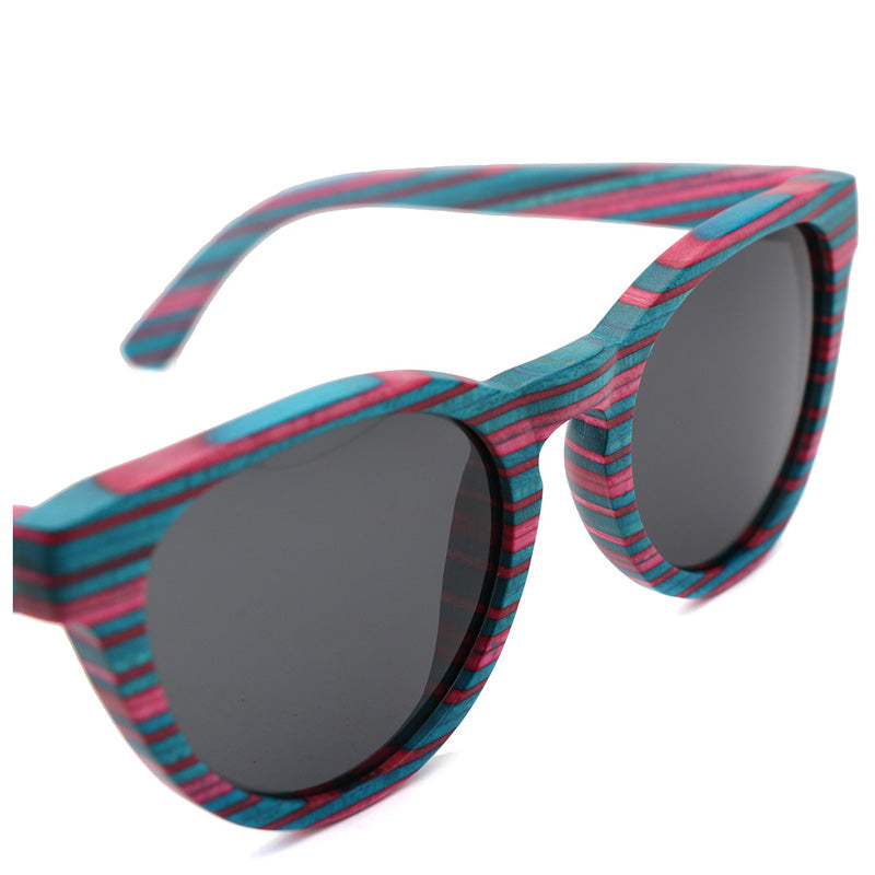 SOPEWOD Wooden Sunglasses for Men and Women – Polarized Lenses with Bamboo Wooden Frame