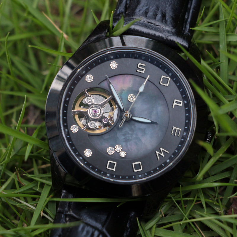 SOPEWOD Custom Logo OEM Mechanical Decoration Japan Quartz Wristwatches Wooden Watch Womens