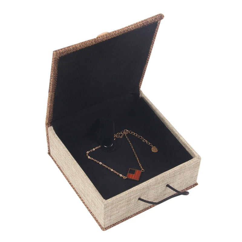 SOPEWOD Small Portable Travel Jewelry Box Bracelet Necklace Ring Storage Organizer Box for Women Girl Gift