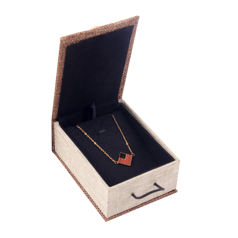 SOPEWOD Small Portable Travel Jewelry Box Bracelet Necklace Ring Storage Organizer Box for Women Girl Gift
